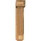 Ekena Millwork Traditional Craftsman Rough Sawn Bracket w/ Offset Brace, Western Red Cedar, 6"W x 24"D x 28"H BKT0604X24X28TRA04RWR - alternate 4